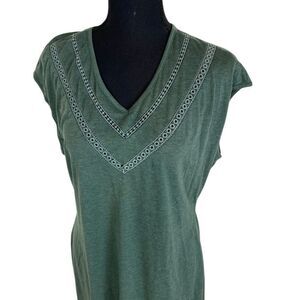 SHEIN Green Stretch Swimsuit Coverup